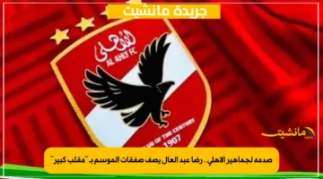 صدمة لجماهير الأهلي.. رضا عبد العال يصف صفقات الموسم بـ مقلب كبير 1